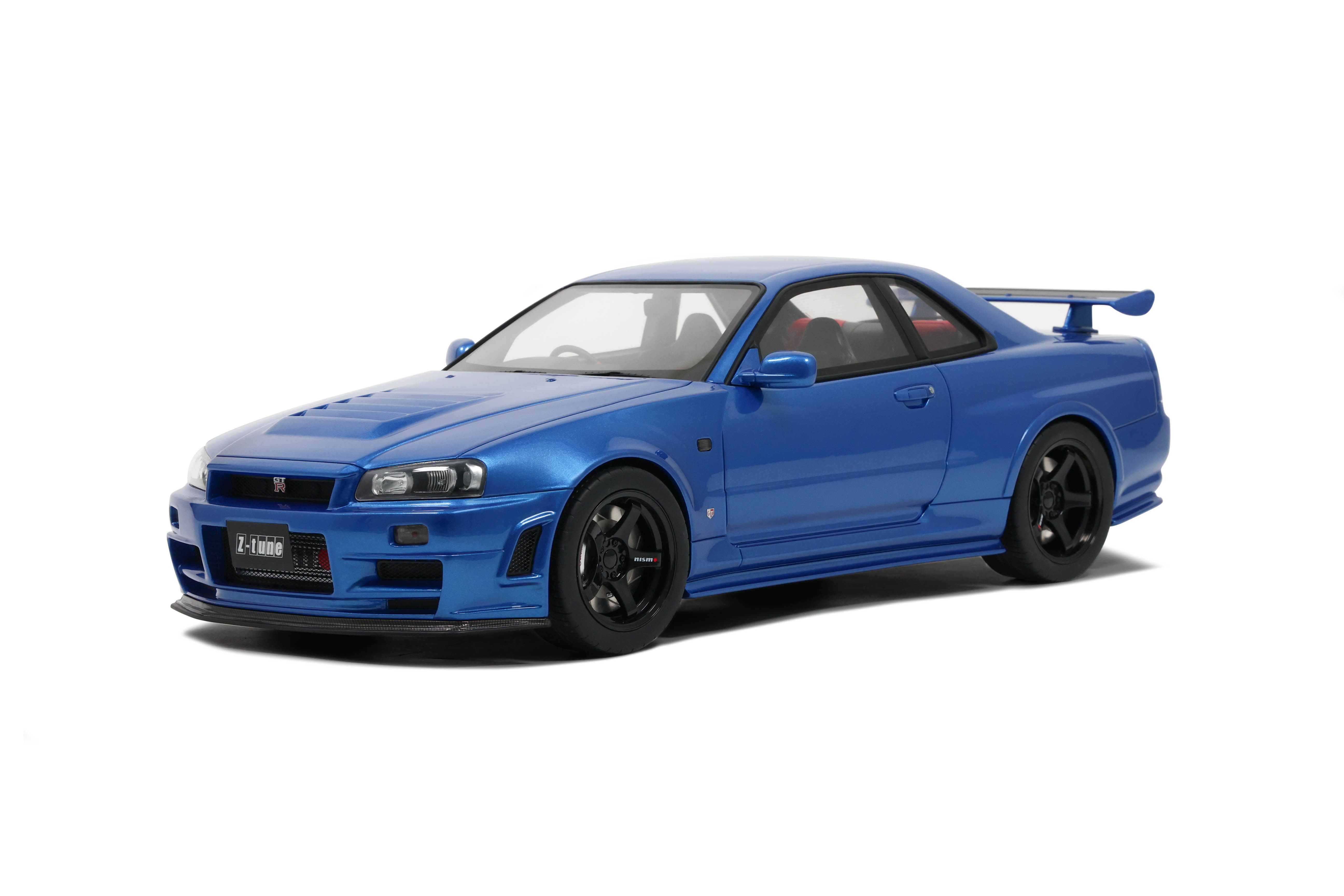 1:12 NISSAN NISMO R34GT-R Z-TUNE BAYSIDE BLUE 2005 - OTTO - G082
