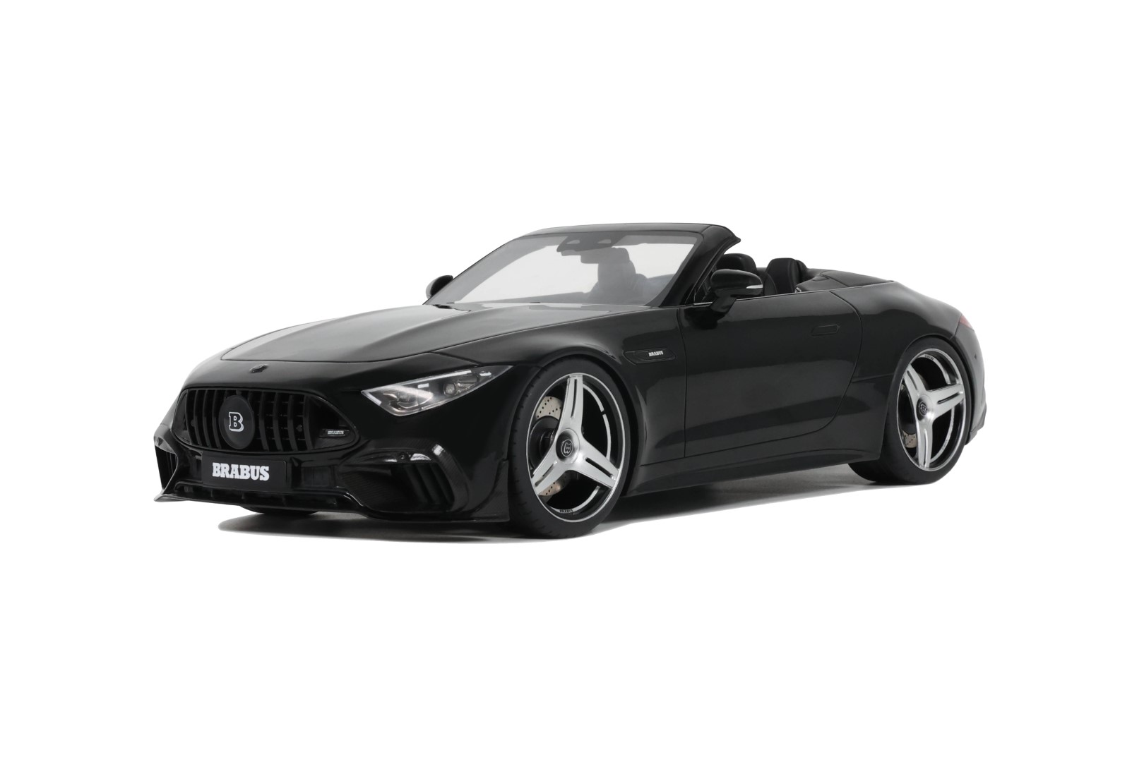 1:18 MERCEDES BRABUS 750 BODO BUSCHMANN EDITION OBSIDIAN BLACK 2023 - GT Spirit - GT503