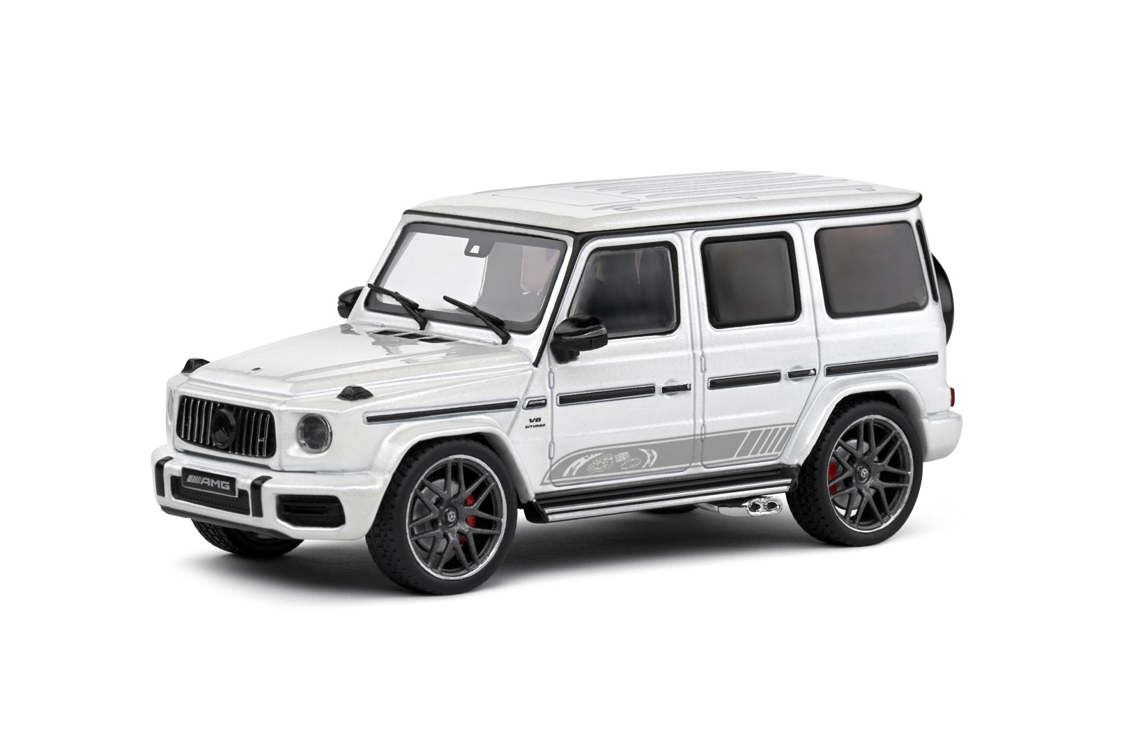 1:43 MERCEDES AMG G63 WHITE 2022 - SOLIDO - S4316701