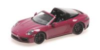1:43 PORSCHE 911 (992) TARGA 4 GTS - 2022 - RUBYSTAR - MINICHAMPS - 410061064