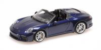 1:18 PORSCHE 911 (991) SPEEDSTER - 2019 - BLUE METALLIC - MINICHAMPS - 410061132
