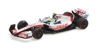 1:43 HAAS F1 TEAM VF-22 - MICK SCHUMACHER – BAHRAIN GP 2022  - MINICHAMPS - 417220147