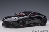 1:18 Aston Martin Vantage 2019 (jet black) (composite model/full openings) - AUTOART - 70275