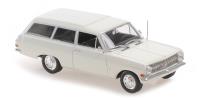 1:43 OPEL REKORD A CARAVAN - 1962 - WHITE - MINICHAMPS - 940041010