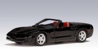 1:64 CHEVROLET CORVETTE C5 1998 CONVERTIBLE BLACK - AUTOART - AA-20151