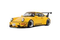 1:18 PORSCHE 911/964 RWB QEEMA YELLOW 2024 - GT Spirit - GT492