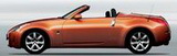 1:43 NISSAN 350 Z ROADSTER ORANGE