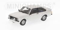 1:43 FORD ESCORT II RS 1800 RALLY WHITE - MINICHAMPS 400758400