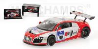 1:43 AUDI R8 LMS PHOENIX RACING 24H NURBURGRING FASSLER / BASSENG / STIPPLER / ROCKENFELLER - MINICHAMPS 437091999