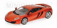 1:43 MCLAREN MP4-12C 2011 ORANGE METALLIC - MINICHAMPS
