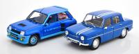 1:18 Renault Pack R5 Turbo Bleu & R8 Gordin 1100 Bi-Color - SOLIDO - S180005PACK