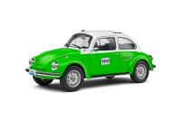 1:18 VOLKSWAGEN BEETLE 1300 MEXICAN TAXI GREEN 1974 - SOLIDO - S1800521