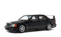 1:18 Mercedes-Benz 190 (W201) Evo II Black 1990 - SOLIDO - S1801001