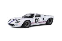 1:18 FORD GT40 MK1 WHITE #130 H.GREDER / J.M.GIORGI TARGA FLORIO 1967 - SOLIDO - S1803009