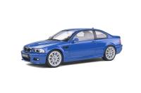 1:18 BMW E46 M3 Coupé Laguna Blue 2000 - SOLIDO - S1806502