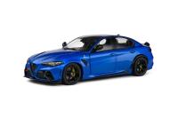 1:18 ALFA ROMEO GIULIA GTA BLUE ANODIZED BLUE 2022 - SOLIDO - S1806906