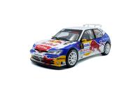 1:18 PEUGEOT 306 MAXI WHITE #1 RALLY DU VAR 2017 - SOLIDO - S1808308