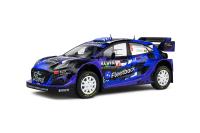 1:18 FORD PUMA RALLY1 HYBRID BLUE #9 SERDERIDIS /MICLOTTE RALLY KENYA 2022 - SOLIDO - S1809506