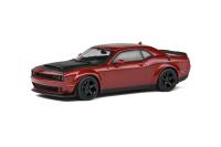 1:43 DODGE  CHALLENGER DEMON RED 2018 - SOLIDO - S4310304