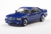1:43 MERCEDES-BENZ 560 SEC AMG WIDEBODY LINARITE BLUE PEARL 1990 - SOLIDO - S4310907