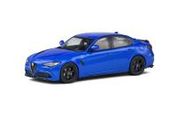 1:43 ALFA ROMEO GIULIA QUADRIFOGLIO BLUE 2019 - SOLIDO - S4313104