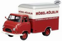 1:43 HANOMAG KURIER KASTENWAGEN MOBEL KOLBLIN - SCHUCO - 03235
