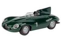 1:43 JAGUAR D TYPE GREEN - SCHUCO - 27297