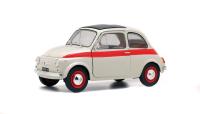 1:18 FIAT 500 NUOVA SPORT 1965 WHITE - Solido - S1801401