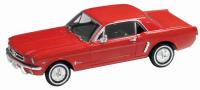 1:24 FORD MUSTANG COUPE RED - SCHUCO - 3317046