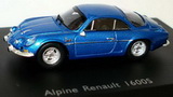 1:87 ALPINE RENAULT 1600 S 1970 BLUE METALLIC - SPARK - 87S019